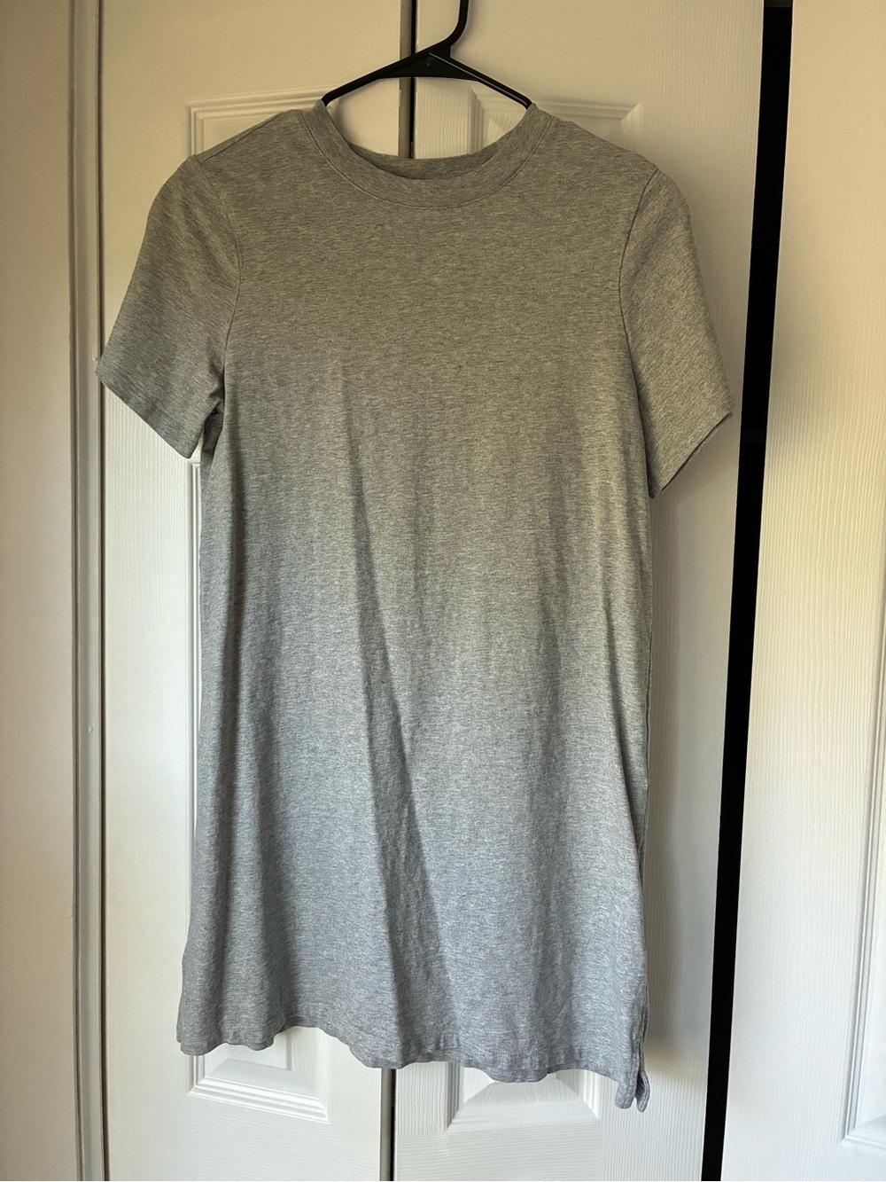 Old Navy Gray T-Shirt Dress Small